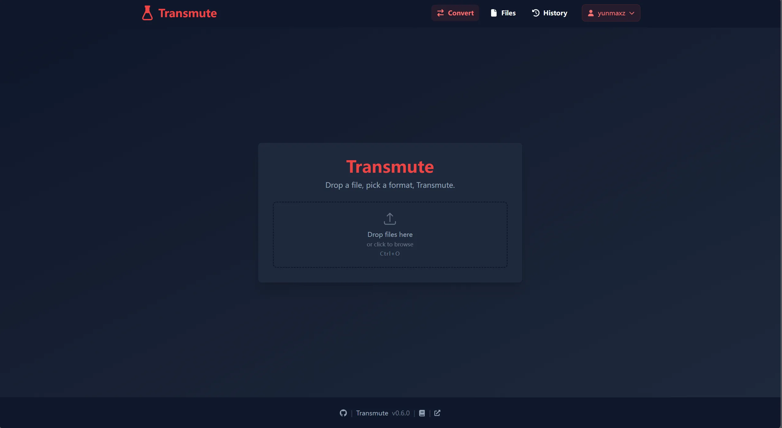 GitHub测评：Transmute自托管全能文件转换，Docker一键部署